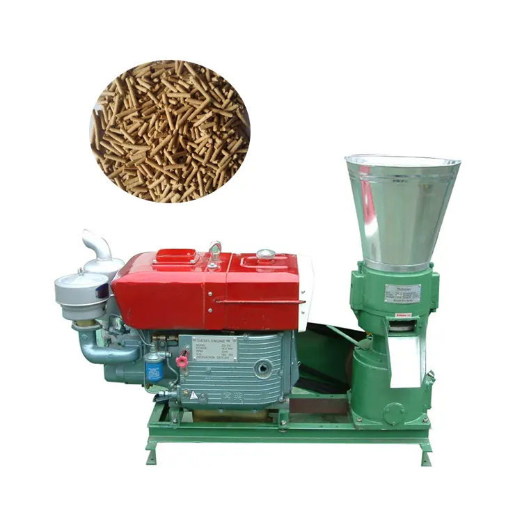 Macchina per la pellettizzazione a 3 rulli macchina per la produzione di pallet per mangimi per bovini macchina per la produzione di pellet di mangime per animali