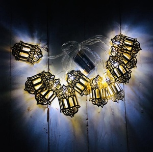 Luci LED a Forma di Lanterna da 1,65m, 10 Pezzi, Decorazione Ramadan Eid Mubarak Kareem per <span class=keywords><strong>Feste</strong></span> <span class=keywords><strong>Islamiche</strong></span> - Product Image 2
