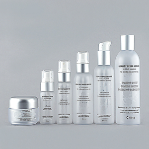 Tùy Chỉnh Frosted Rõ Ràng <span class=keywords><strong>PET</strong></span> Chai Nhựa 30Ml Với Vàng Lotion Bơm 3 Màu Có Thể Chọn - Product Image 5