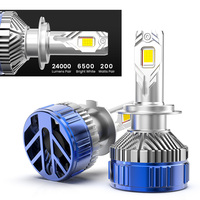 Ampoule de phare LED haute puissance OEM ODM pour voiture 200W 24000LM PL100 H4 H7 H11 9005 9006 9012 H15 Canbus pour Audi A3 pour X5