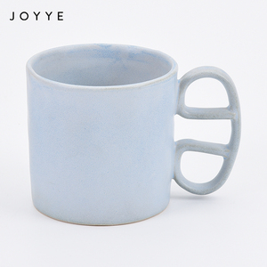 Joyye Lot de tasses à café en grès céramique, finition mate antique, 350 ml, personnalisables, de luxe, pour la rentrée scolaire, artisanales, compatibles lave-vaisselle et micro-ondes - Product Image 5