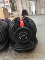 Livraison en une semaine, dropshipping, équipement de gym, mancuernas, poids de 24 kg, haltères réglables/ensemble d'haltères à vendre