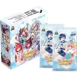 Colección de Tarjetas Anime <span class=keywords><strong>Goddess</strong></span> <span class=keywords><strong>Story</strong></span>, Set Completo, Caja de Sobres, Tarjetas de Juego TCG, Tarjetas Coleccionables de Chicas Anime Kawaii, Juguetes de Mesa para Niños - Product Image 4