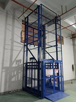 Monte-charge à rail unique pour entrepôt, usine, manutention industrielle de marchandises