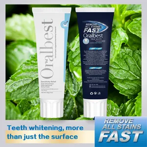 Oralbest Remove Stains Ture Adult Natural Whitening Toothpaste