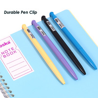 Foska promotionnel multicolore stylo à bille stylo à bille en plastique logo personnalisé stylo d'écriture pour la publicité d'hôtel de bureau