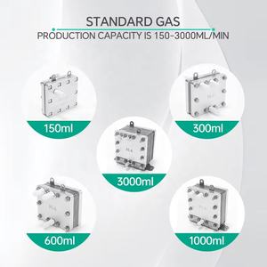 신상품 H2 출력 출력 출력 출력 속도 1000ml 분 SPE PEM 셀 고 순수 수소 가스 발생기 물 전기 분해 셀 - Product Image 5