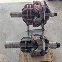 Китайская фабрика: Роторная буровая установка, крупногабаритный индивидуальный долото-расширитель TCI (коронка-расширитель) с двигателем для бурения HDD, диаметр 500 мм, макс. 100 м