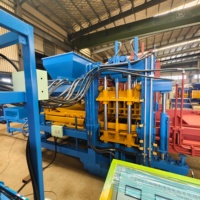 Máquina de Bloques de Hormigón de Alta Eficiencia QT10-15 para la Producción de Bloques Huecos y Adoquines