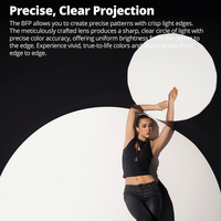 Godox BLP BFP – Accessoire projecteur LED en aluminium avec monture Bowens pour photographie, condenseur de lumière, lentille de projection, modificateur pour studio photo
