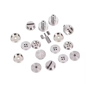 Sujetadores de torneado CNC muy recomendados, directos de la India, mecanizado de piezas de máquina de acero para tipos de pernos de tornillo de titanio de aleación de Zinc - Product Image 6