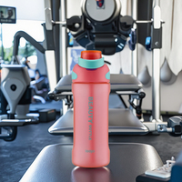 Nouvelle Bouteille d'Eau Sportive et de Camping Portable 800ML en Tritan Sans BPA, Écologique, avec Couvercle Verrouillable Push-Pull, Réutilisable, Vente Directe 2025