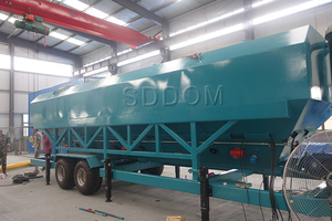 סילו ערבוב נייד נייד מסוג CS27 סילו צמנט אופקי המשמש למפעל ערבוב בטון למכירה - Product Image 5