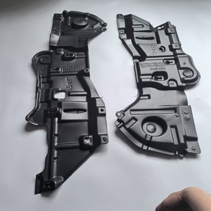 GH Lexus RX350 450H ฝาครอบข้างใต้เครื่องยนต์แผ่นลื่นไถลด้านซ้ายขวา PP R51443-48100 L51441-48100สีดำ - Product Image 1