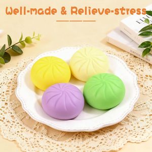Mini Custard Bun Toy Dough <b>Ball</b> Squishy Relief Anti Stress <b>Squeeze</b> <b>Balls</b> Dumpling Squishy Stress Toy Fidget Sensory Stress <b>Ball</b> - Product Image 5