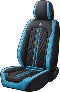 ชุดหุ้มเบาะรถยนต์หนัง Marcan Nappa แบบสากล กันน้ำ ระบายอากาศ ดีไซน์สปอร์ต สำหรับรถเก๋งและรถ SUV พร้อมแผ่นรองเบาะ - Product Image 2