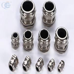 PG7 PG9 PG11 PG13.5 PG16 PG21 PG29 PG36 PG42 PG48 M12 M16 M20 M25 M32 M40 M50 M63 ข้อต่อสายไฟโลหะ EMC - Product Image 1