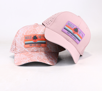 Bordado personalizado impresión logo sombreros corte láser agujero impermeable y secado rápido béisbol deportes relajado papá gorras de baloncesto