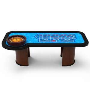 YH-Rueda de <span class=keywords><strong>ruleta</strong></span> de 22 pulgadas, entretenimiento, estilo Club de póker, mesa de madera maciza de MDF, gran oferta - Product Image 2