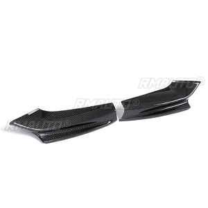 ลิ้นกันชนหน้าคาร์บอนไฟเบอร์แท้ สำหรับ BMW F10 ซีรีส์ 5 รุ่น 535i 528i M Sport Sedan ปี 2011-2016 - Product Image 4