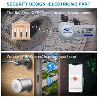 Serrure de porte intelligente biométrique numérique Euro à prix de gros, cylindre intelligent pour portes en bois et en aluminium