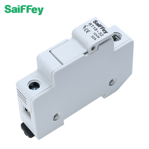Saiffey Hot Bán 10*38 32A 1P Cầu Chì Chủ Ac690V RT18-32 Mà Không Cần LED Ánh Sáng Hình Trụ Cầu Chì Chủ - Product Image 5