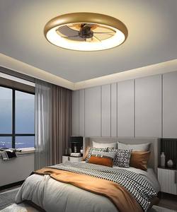 Ventilador de Techo Inteligente para Dormitorio, Ultra Silencioso (<30dB) con Temporizador Automático, Montaje Empotrado, LED de 5 Aspas Regulable, Control por Aplicación y Control Remoto - Product Image 3