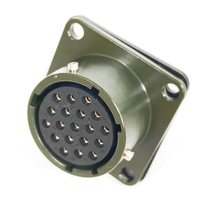 Mil Spec DTL 26482 серии MS3112 14-19S гнездовой разъем 19Pin круглый медный адаптер с алюминиевым корпусом - Product Image 1