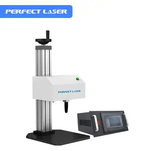 Perfekte Lasermarkierungsmaschine 400 W Punkte Peen-Buchstaben Zahlen Daten Codes Metall-Namensschild-Gravurmaschine für Metall-Namensschilder