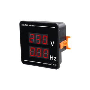 Einphasiger Dual-Display-Kombinationszähler V HZ AC Digitales Spannungs-Frequenz-Panelmessgerät CH-72 <span class=keywords><strong>VHZ</strong></span> 250V 72*72*32mm -25~+50 - Product Image 1
