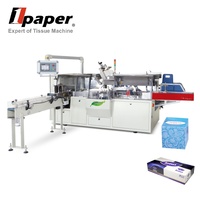Machine de fabrication de papier mouchoir en boîte conforme aux normes CE Onepaper, ligne entièrement automatique pour cartons rigides de mouchoirs faciaux, 380V, capacité 6.