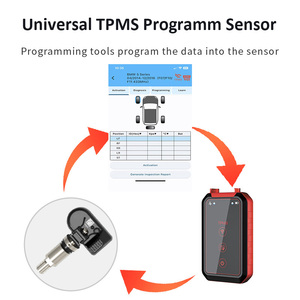 Android compatibile IOS Smartphone <span class=keywords><strong>TPMS</strong></span> sensore programmatore strumento universale sensore di pressione pneumatici strumento di programma per il veicolo - Product Image 3