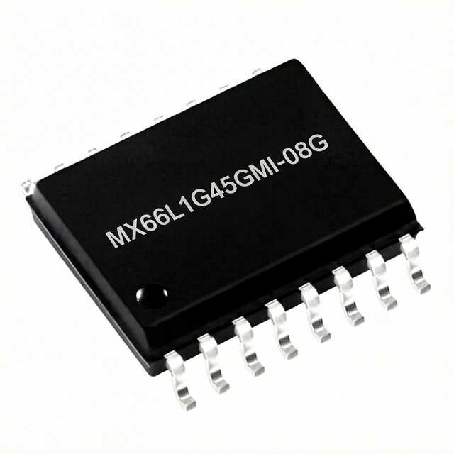 MX66L1G45GMI-08G 1Gb Quad SPI nor Flash 166MHz 16-SOP 3.3V Industrial Grade High Speed Embedded Memory IC