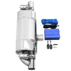 SYPES通用T型汽车排气管真空可变阀门消声器遥控爆破公路比赛消声器声波63毫米 - Product Image 2