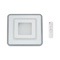 Plafonnier Led carré au Design épuré, 18W, 24W, Offre Spéciale K, 3000K, 4000K, montage en Surface, intensité variable, 6000