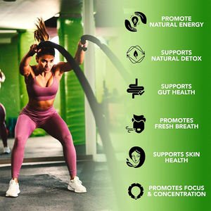 Gotas Líquidas de Clorofila Antioxidante Natural OEM/ODM - Líquido Oral para Adultos, Refresca el Aliento, Desintoxica y Refuerza el Sistema Inmunológico - Product Image 3