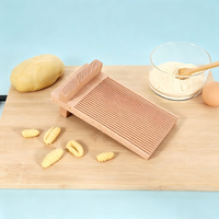 Planche à gnocchis avec design pour une utilisation à une main, grande spatule à gnocchis pour la préparation de gnocchis maison