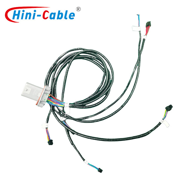 Industrial Grade Electronic Wiring Harness Cable High Performance Power Connect Cable Copper Conductors IP65 Rated PTFE