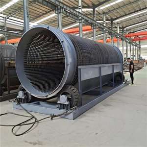 עפרות מינרלים רוטט מסך מכונת תוף רוטרי חול מסך טרופרמל עבור מפעל הקרנת אבן - Product Image 4