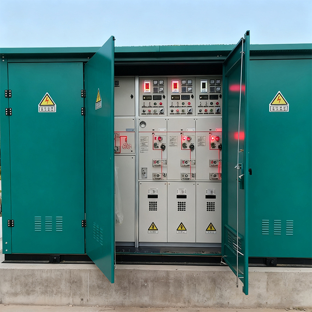 Intelligent Ring Main Unit 12kV Smart RMU High Voltage Switchgear with Remote Control