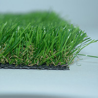 Gazon synthétique haute densité, tapis d'herbe verte, gazon artificiel