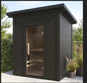 مقطورة ساونا متعددة الوظائف للاستخدام الخارجي ساونا منزلية ذكية لشخصين و 3 و 4 أشخاص تستخدم ساونا جافة محمولة - Product Image 5