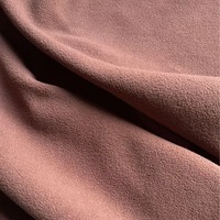 Tissu polaire fonctionnel 280 GSM 150D/144F 100% polyester antistatique infrarouge lointain antibactérien double brossé 160 cm