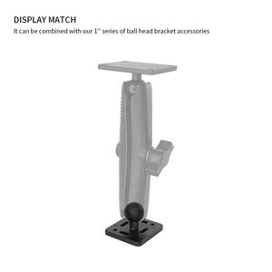 Wholesale Hardware Supplier Universal Aluminum Alloy 1 Inch Ball Mount Charger Outdoor - Product Image 2