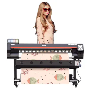 Locor 1.8m 6ft 180cm xp600 DX5 DX7 4720 head larger format dye sublimation transfer paper printer garment printing shop machine