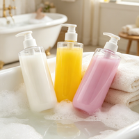 Gel Douche Parfumé Éclaircissant Vegan à la Vitamine C, Exfoliant aux Fruits Bio, Couleur Personnalisée, Marque Privée