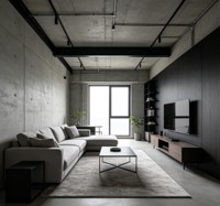 FULLSUMMER Servicio de Diseño de Interiores para el Hogar, Personalización Completa de la Casa, Diseño Integral de Hotel de Estilo Industrial Minimalista