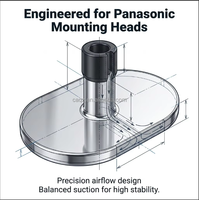 Suku Cadang Pengganti Panasonic SMT Pick and Place Berkualitas Tinggi untuk NPM CM602 CM402, Nosel Feeder Tahan Lama