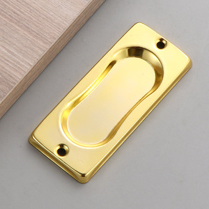 Manijas para Puertas de Armario Yongdexing, Forma de Barra, Hierro, Diseño Minimalista, Plateado, Negro, Dorado, Rojo Antiguo, Azul, Fácil Instalación, para Armario - Product Image 3