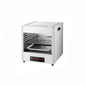 Fabbrica casa senza fumo bistecca a infrarossi macchina per Pizza forno di manzo BBQ commerciale bistecca Grill acciaio inox - Product Image 4
